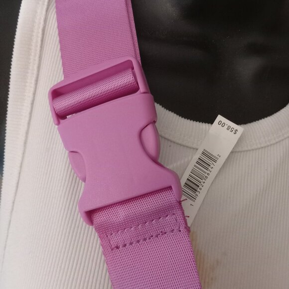 Steve Madden Purple to Pink Ombré Belt Bag w/Matching Wristlet & Pouch Set NWOT - Picture 7 of 9